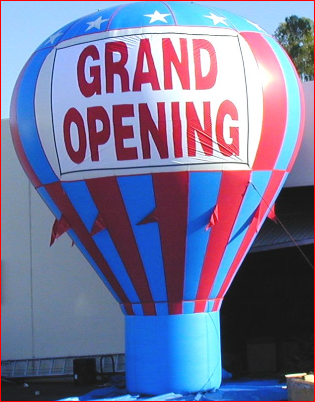 Patriotic Grand Opening Inflatable Advertising Balloon