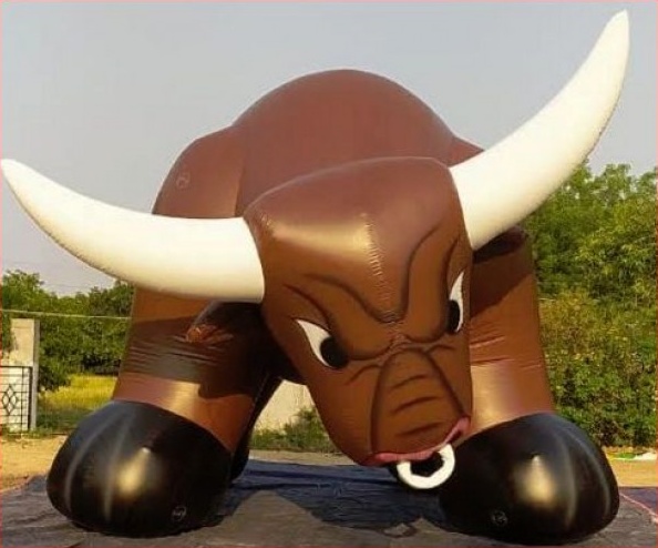 Brown White Custom Inflatable
