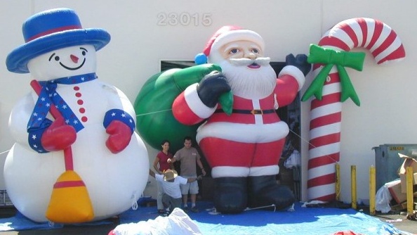 Red White Blue Custom Inflatable