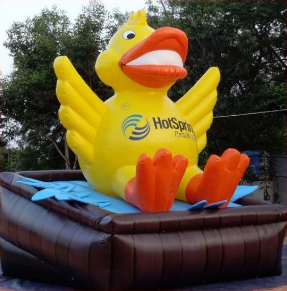 Yellow Blue Custom Inflatable