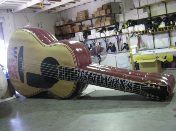 Yellow Brown Custom Wans Inflatable