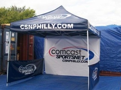 Blue Custom Csnphilly Tent