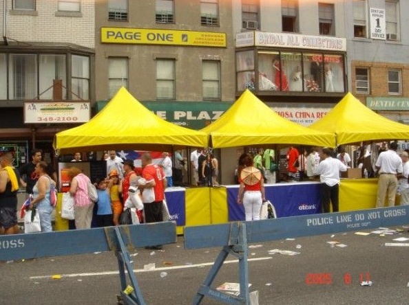 Yellow Custom Tent